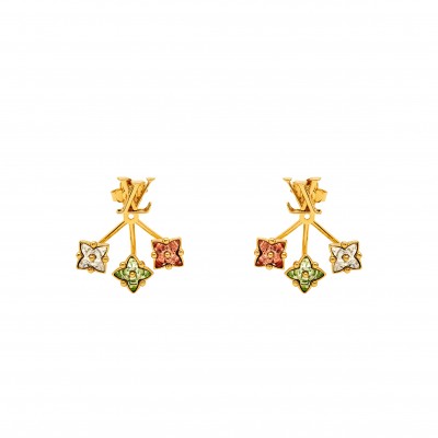 LOUIS VUITTON LOULOUGRAM EARRINGS – WOMEN – ACCESSORIES M00785